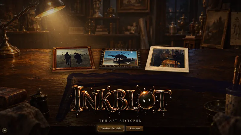 Inkblot: The Art Restorer — скриншот 1