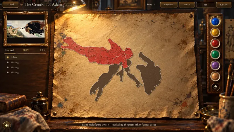Inkblot: The Art Restorer — скриншот 7