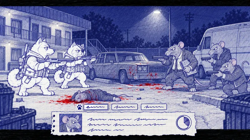 Red Ink: Kibble City — концепт-арт 3